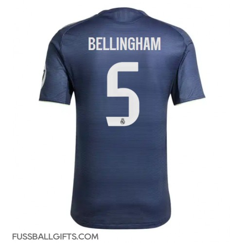 Real Madrid Jude Bellingham #5 Fußballbekleidung Auswärtstrikot 2025-26 Kurzarm